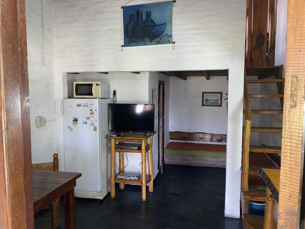 Cabaña 2 personas con entrepiso-Acceso